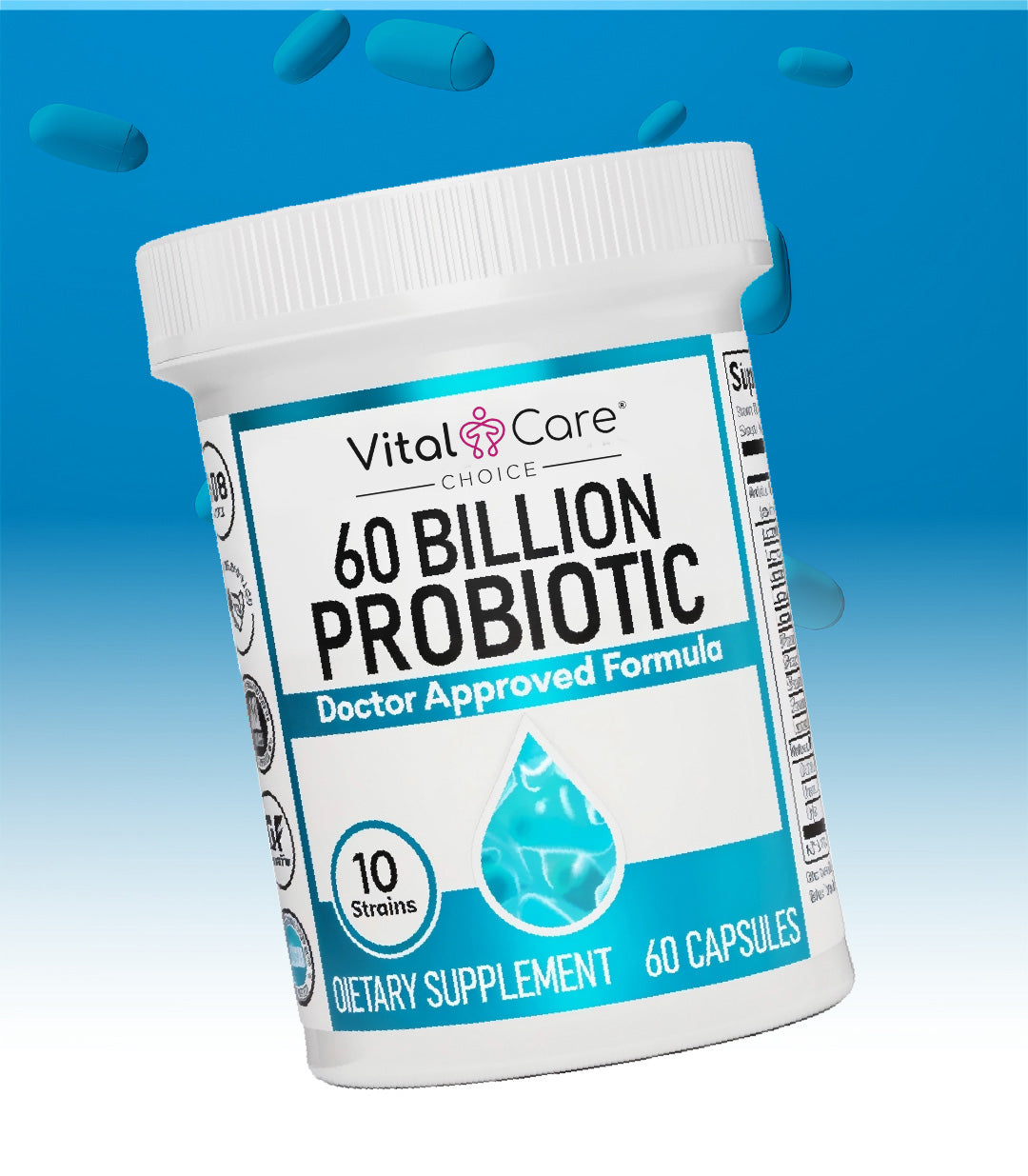 Vital Care | ¡60 mil millones de Probióticos!