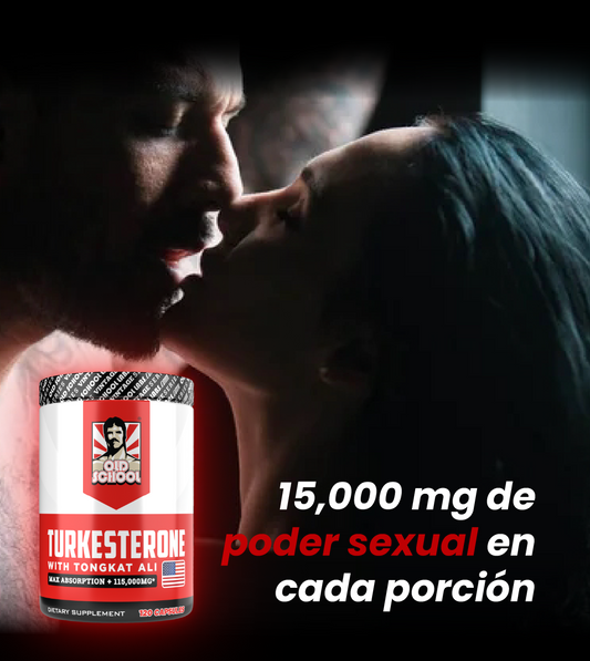 Turkesterone| Activa tu testosterona al máximo.